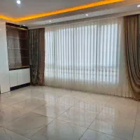 پرده مینیمال پذیرایی با دوخت سفارشی