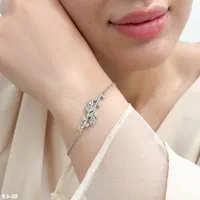 دستبند نقره مدلloveکادو تولدنقره ۹۲۵ ترکیه کد۹۲۵-۱|بدلیجات|تبریز, |دیوار