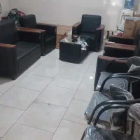 مبل اداری۶نفره باعسلی وصندلی اداری