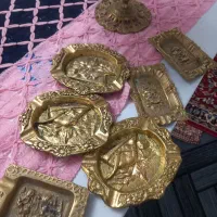 .وسایل برنج قدان.جای زیرسیکار میوه خوری|ظروف سرو و پذیرایی|اهر, |دیوار