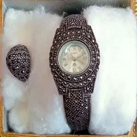 ساعت نقره وست انگشتر نقره