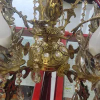 لوستر برنز|لوستر و چراغ آویز|ارومیه, |دیوار