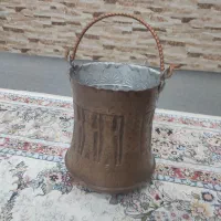 سطل آشغال وآجیل خوری مسی|کلکسیون اشیاء عتیقه|ورامین, ریحان آباد|دیوار