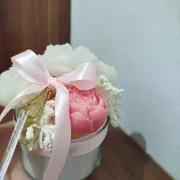 باکس گل شمع کادو روز معلم