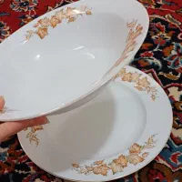 کاسه و بشقاب بزرگ میوه نو و جدید|ظروف سرو و پذیرایی|اصفهان, مرداویج|دیوار