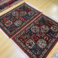 فرش جفت ذرع نیم بختیاری طرح خشتی|فرش|تهران, سلسبیل جنوبی|دیوار