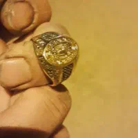 انگشتر با روکش طلا 18ملیون تومان