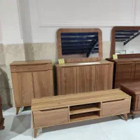 ست کامل آیینه و کنسول میز تی وی جاکفشی مدل۲۱۲