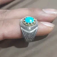 انگشتر نقره فیروزه اصل نیشابور