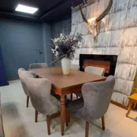 صندلی غذاخوری ۶ نفره فروش چکی