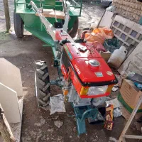 تیلرکشاورزی خشک با تمام ادوات وبارکش