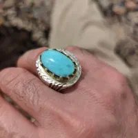 انگشتر نقره 925 فیروزه