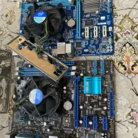 مادربرد h61 با فن cpu|قطعات و لوازم جانبی رایانه|تهران, علم و صنعت|دیوار
