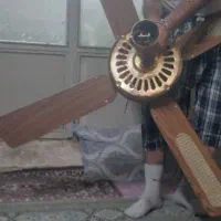 پنکه سقفی لوستر را