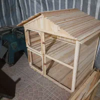 قفس چوب نراد روسی|لوازم جانبی حیوانات|خرمآباد (تنکابن), |دیوار