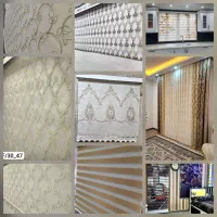 پرده های اداری و منزل مدرن زبرا پرده یزد