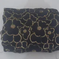 پارچه مخمل سوزن دوزی