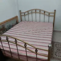 تخت دو نفره فلزی با تشک