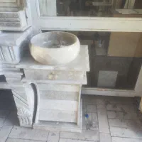 روشویی سنگی سنگ پرشین|لوازم سرویس بهداشتی|فشاپویه, |دیوار