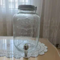 بانکه شیشه ای شیر دار