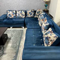 مبل ال ۷ نفره با جلو مبلی ست