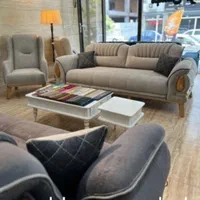 مبل لنچر سبک پینترسی8نفره مکانیز آماده تحویل اقساط|مبلمان خانگی و میز عسلی|هشتگرد, شهرک وحدت|دیوار