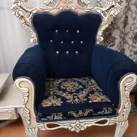 مبلمان ۷ نفره سرمه ای