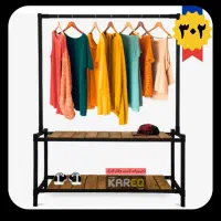 رگال های لباس تک آویز مدل قفسه دکور کیف کفش سحرفلز|فروشگاه و مغازه|اصفهان, شاهد|دیوار