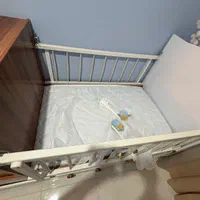 کمدو تخت دومنظوره +تشک نو|اسباب و اثاث بچه|رشت, رودباری|دیوار