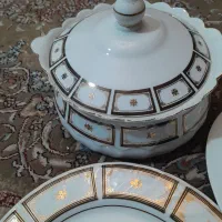 تعداد 18 عدد بشقاب پلو خوری چینی اسپندار|ظروف سرو و پذیرایی|ری, شهید بهشتی|دیوار