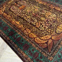 فرش ژیوا نخ ابریشم ۱۲۰۰شانه ۱۲متری|فرش|شیراز, زیباشهر|دیوار