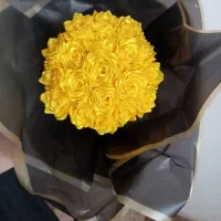 گل رز ساتن|گل مصنوعی|قم, آزادگان|دیوار