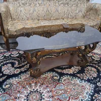 مبل سلطنتی ۹ نفره کارکرده|مبلمان خانگی و میز عسلی|اشتهارد, |دیوار