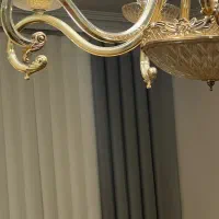 لوستر کریستال و برنز مدرن