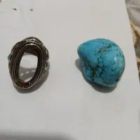رکاب دست ساز با ۲۰۰گرم فیروزه اصل
