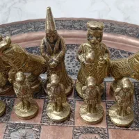 ست شطرنج مس و برنج کلکسیونی|کلکسیون اشیاء عتیقه|تهران, وردآورد|دیوار