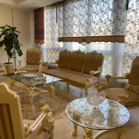 فروش سرویس کامل ۸ نفره مبلمان. چوب گردو|مبلمان خانگی و میز عسلی|تهران, قیطریه|دیوار