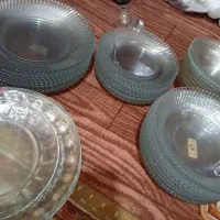 سرویس کریستال آرکوپال و چینی سرویس پذیرایی|ظروف سرو و پذیرایی|ملارد, |دیوار