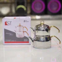 کتری قوری سه لیتری ‌کف چدنی ورقه ضخیم با ضمانت|قوری، کتری، قهوه‌ساز دستی|قم, شهرک فاطمیه|دیوار