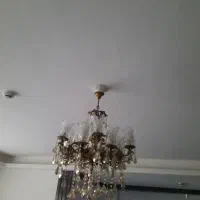 لوستر ۱۲ شعله به همراه دیوار کوب