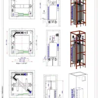 اسانسور های لوکس روملس (بدون موتورخانه)|خدمات پیشه و مهارت|لاهیجان, خمیر کلایه|دیوار