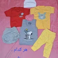 لباس نوزادی کاملا نو و تن نخورده