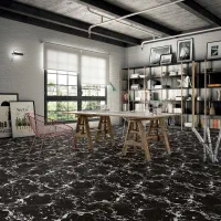 سرامیک ۶۰×۶۰ مشکی پاتریشا|عمده‌فروشی|مشهد, انصار|دیوار