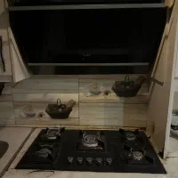 کابینت ام دی اف همراه با گاز و هود|مصالح و تجهیزات ساختمان|مشهد, فاطمیه|دیوار