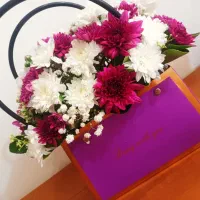باکس گل طبیعی تازه