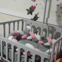 تخت نوزاد گهواره ای نو|تخت و صندلی بچه|اسلامشهر, شهرک واوان|دیوار