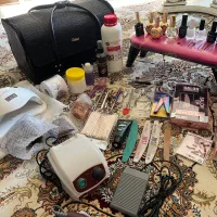 لوازم ناخن کاملا نو در حد یه بار دوبار استفاده شده|آرایشی، بهداشتی، درمانی|تهران, سردارجنگل|دیوار