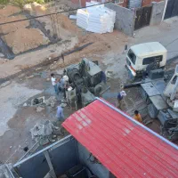 بتن ریزی بادستگاه خلاطه