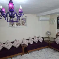 مبل راحتی ۷نفره ومیزناهارخوری ۴نفره ومیزTVچهارتیکه