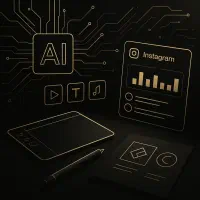 طراح گرافیک ، تولید محتوا و ادمینی با AI